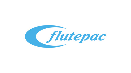 Flutepac logo on white background