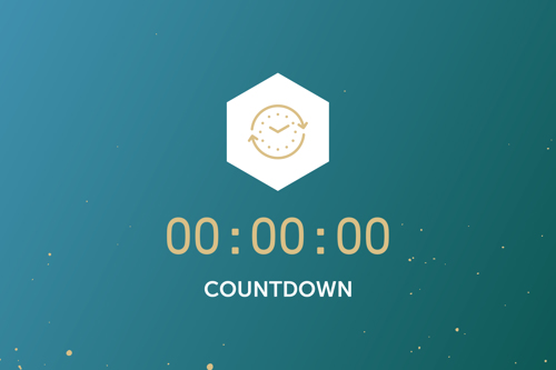 The countdown has reached zero.